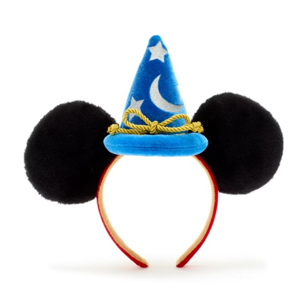 Walt Disney World Mickey Mouse Sorcerer's Apprentice Ears Headband For Adults